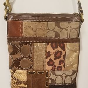 Coach crossbody messenger bag
